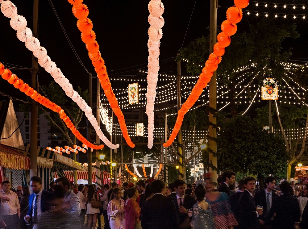 Iluminación de ferias