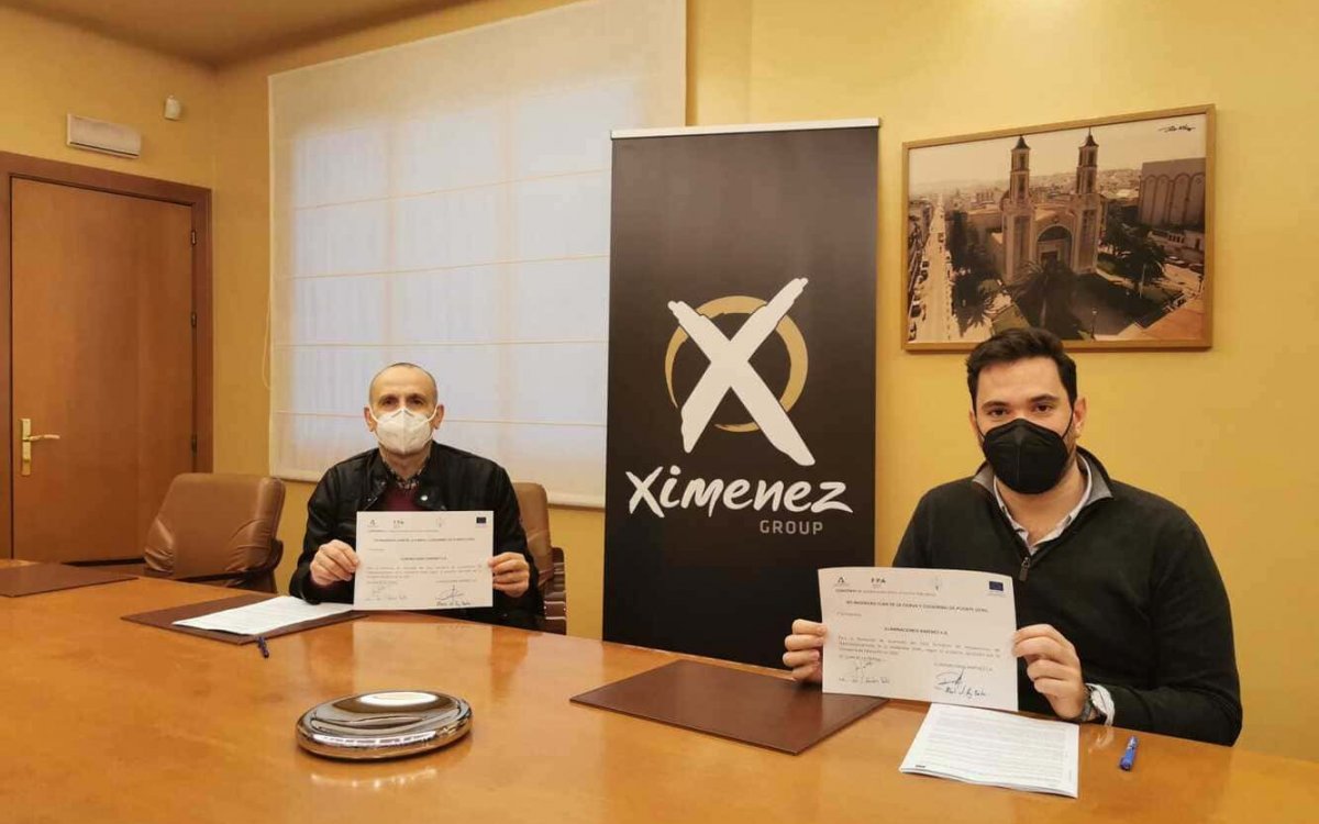 Ximenez impulsa la FP Dual en alianza con el IES Juan de la Cierva de Puente Genil