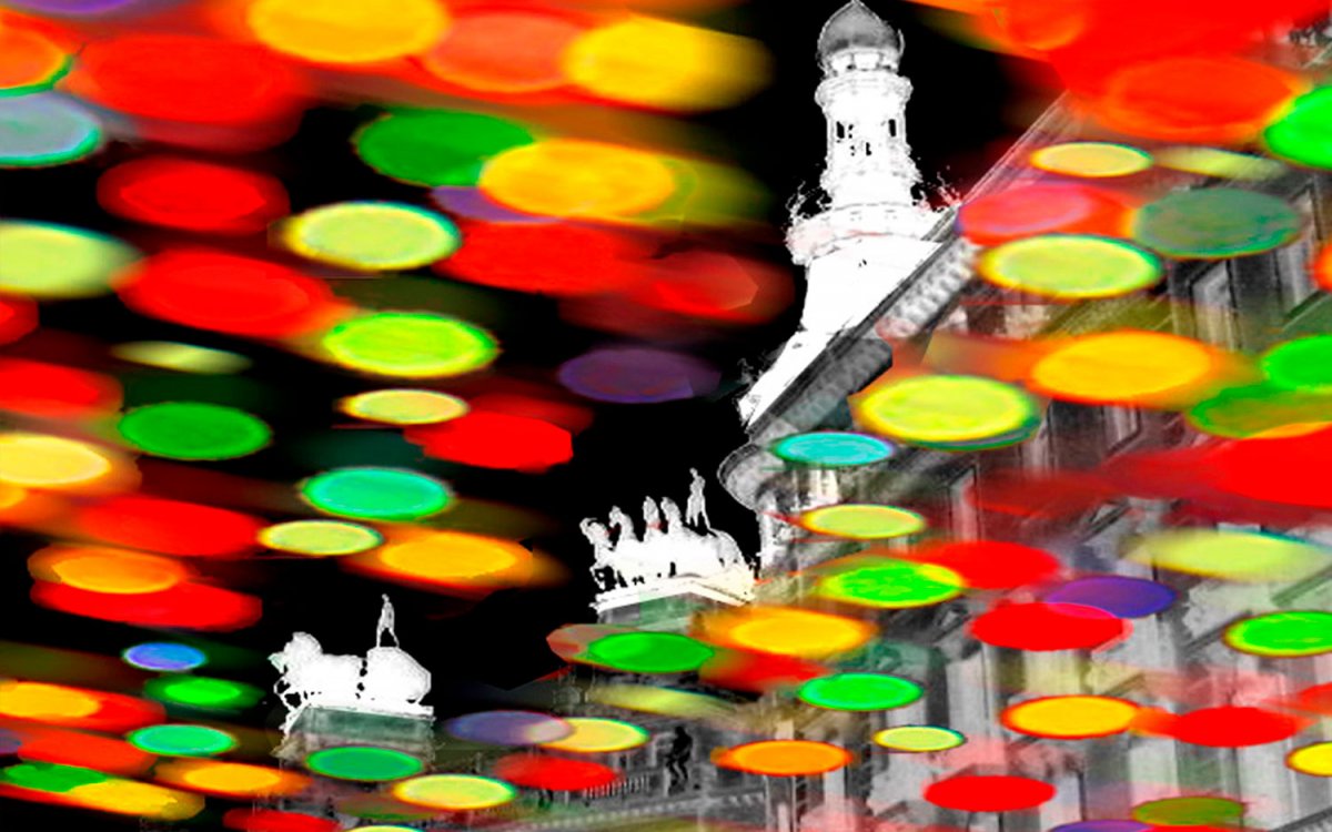 ILUMINACIONES Ximenez na renovação BAIRRO DE MADRILEÑO Chueca