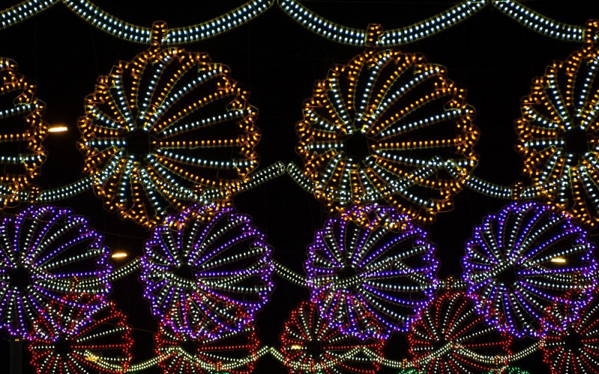 Iluminación de ferias